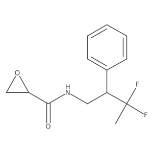 N-(3,3-Difluoro-2-phenylbutyl)oxirane-2-carboxamide Structure