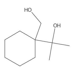 2-[1-(Hydroxymethyl)cyclohexyl]propan-2-ol Structure