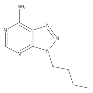 3-Butyl-3H-[1,2,3]triazolo[4,5-D]pyrimidin-7-amine Structure