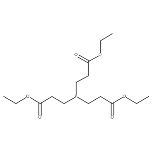 Triethyl 3,3',3''-phosphanetriyltripropionate Structure