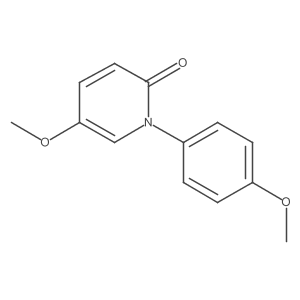 5-Methoxy-1-(4-methoxyphenyl)-2(1H)-pyridinone结构式