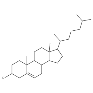 3-Chloro-5-cholestene结构式