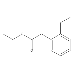 Ethyl 2-(2-ethylphenyl)acetate Structure