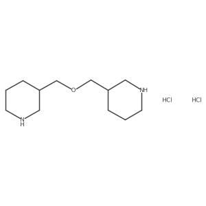 3-[(3-Piperidinylmethoxy)methyl]piperidine dihydrochloride Structure