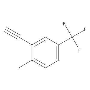 2-Ethynyl-1-methyl-4-(trifluoromethyl)benzene Structure