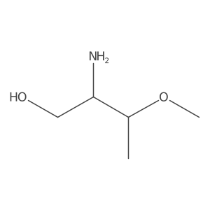 (2R,3R)-2-amino-3-methoxybutan-1-ol结构式