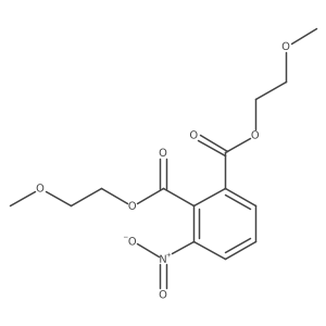 Bis(2-methoxyethyl) 3-nitrophthalate Structure