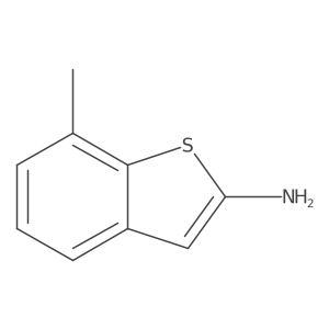 7-Methylbenzo[b]thiophen-2-amine结构式