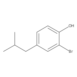 2-Bromo-4-isobutylphenol Structure