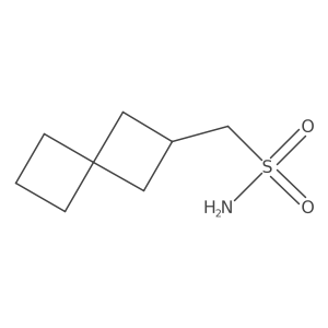 {Spiro[3.3]heptan-2-yl}methanesulfonamide Structure