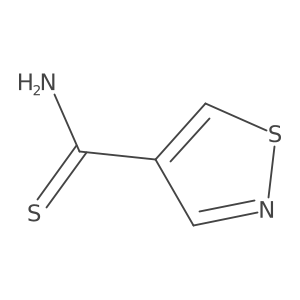 1,2-Thiazole-4-carbothioamide结构式
