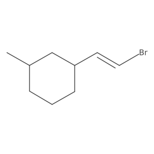 1-(2-Bromoethenyl)-3-methylcyclohexane结构式