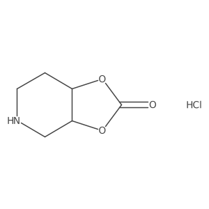 Hexahydro-[1,3]dioxolo[4,5-c]pyridin-2-one hydrochloride Structure