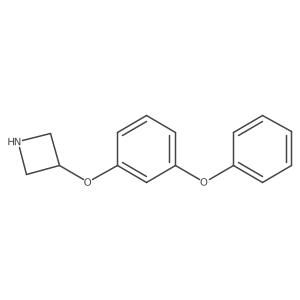 3-(3-Phenoxyphenoxy)azetidine结构式