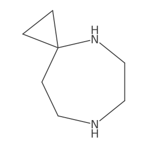 4,7-Diazaspiro[2.6]nonane结构式