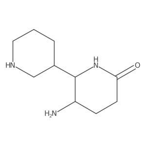 3-Amino-[2,3'-bipiperidin]-6-one Structure