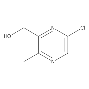 6-chloro-3-methyl-2-Pyrazinemethanol结构式