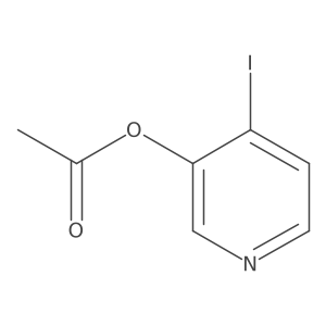 Acetic acid 4-iodo-pyridin-3-yl ester Structure