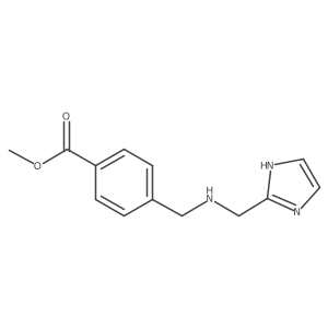 Methyl 4-[[(1H-imidazol-2-ylmethyl)amino]methyl]benzoate结构式