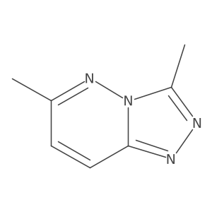3,6-Dimethyl-[1,2,4]triazolo[4,3-b]pyridazine Structure