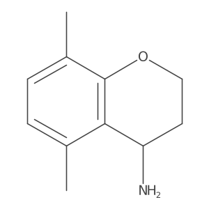 5,8-Dimethylchroman-4-amine结构式