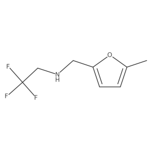 [(5-Methylfuran-2-yl)methyl](2,2,2-trifluoroethyl)amine Structure