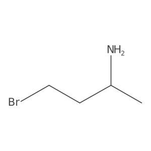 (2R)-4-bromobutan-2-amine结构式