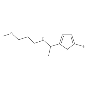 [1-(5-Bromothiophen-2-yl)ethyl](3-methoxypropyl)amine结构式