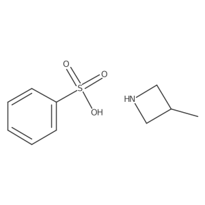 3-Methylazetidine benzenesulfonic acid salt Structure