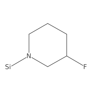 (3-Fluoropiperidin-1-yl)-lambda(1)-silanylidyne Structure