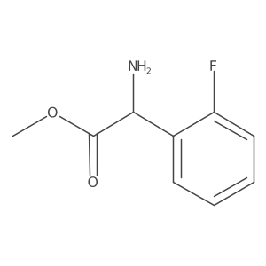 methyl (R)-2-amino-2-(2-fluorophenyl)acetate Structure
