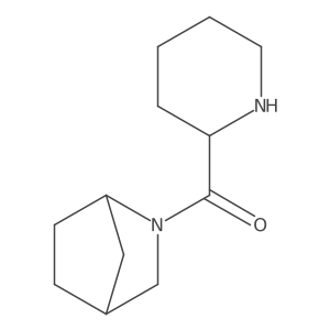2-(Piperidine-2-carbonyl)-2-azabicyclo[2.2.1]heptane Structure
