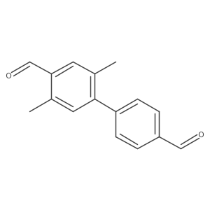 4-(4-Formylphenyl)-2,5-dimethylbenzaldehyde结构式