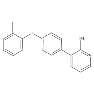 3-(4-(2-Methylphenoxy)phenyl)pyridin-2-amine Structure