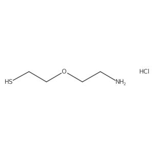 2-(2-Aminoethoxy)ethanethiol;hydrochloride结构式