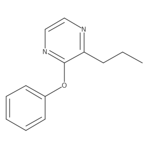 2-Phenoxy-3-propylpyrazine结构式