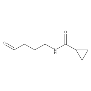 N-(4-oxobutyl)cyclopropanecarboxamide Structure