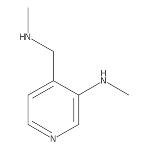 N-Methyl-4-((methylamino)methyl)pyridin-3-amine Structure