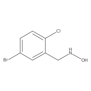 N-[(5-bromo-2-chlorophenyl)methyl]hydroxylamine结构式