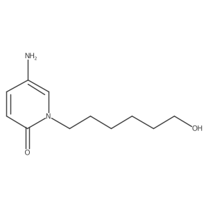 5-Amino-1-(6-hydroxyhexyl)-1,2-dihydropyridin-2-one结构式