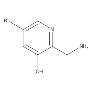 2-(Aminomethyl)-5-bromopyridin-3-ol Structure