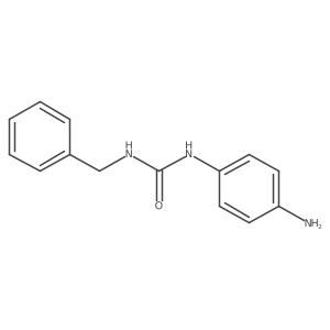 1-(4-Aminophenyl)-3-benzylurea结构式