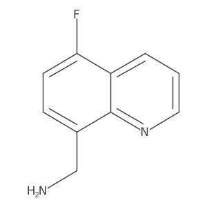 (5-Fluoroquinolin-8-yl)methanamine结构式