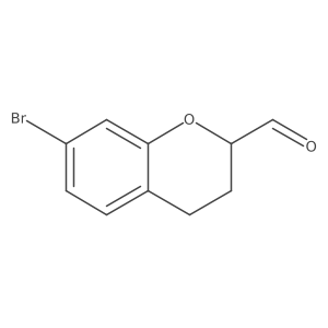 7-Bromochromane-2-carbaldehyde结构式