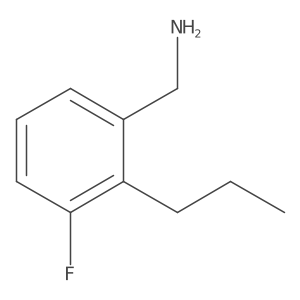 (3-Fluoro-2-propylphenyl)methanamine结构式