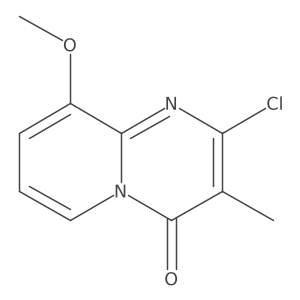 2-chloro-9-methoxy-3-methyl-4H-pyrido[1,2-a]pyrimidin-4-one Structure