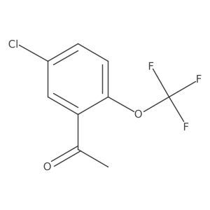 5'-Chloro-2'-(trifluoromethoxy)acetophenone Structure