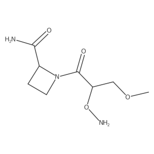 1-[2-(Aminooxy)-3-methoxypropanoyl]azetidine-2-carboxamide Structure