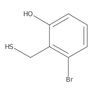 3-Bromo-2-(sulfanylmethyl)phenol Structure