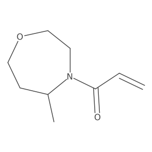 1-(5-Methyl-1,4-oxazepan-4-yl)prop-2-en-1-one结构式